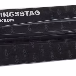 Runda svarta extraljusstag 2-pack