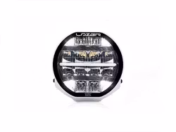 Lazer Sentinel Elite 7" vit med positionsljus
