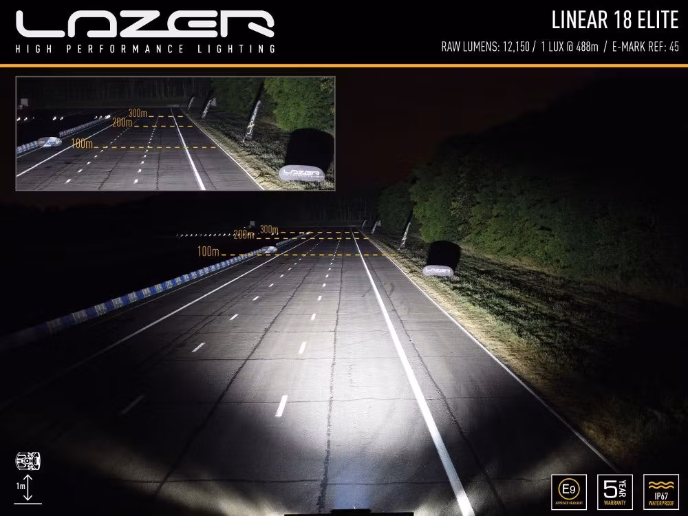 Lazer Grillkit Linear 18 Elite Peugeot Expert/Opel Vivaro/Citroen Jumpy