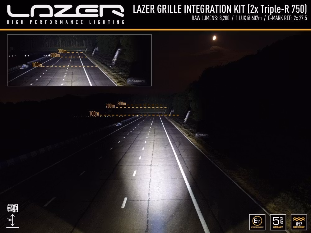 Lazer Grillkit Triple-R 750 Gen2 Toyota Hilux 2017-2020