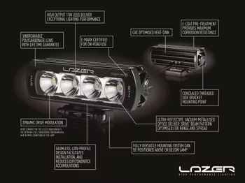 Lazer Grillkit VW T6 ST4 Evolution (lackad stötfångare)