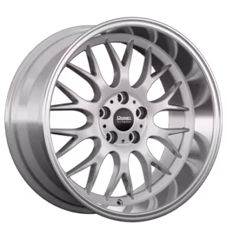 Ocean Wheels, Super DTM silver diamond + Däck 215/35R18 (Volvo 200 - 700 - 900 serien)