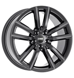 CMS, C27, 18´´ 5x108 complete black gloss + Däck 225/55R18 (Volvo EX30)