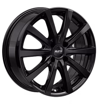 Platin, P69, 16´´  black shiny + Däck  205/55R16 (Citroen E-C3 & E-C3 Aircross)