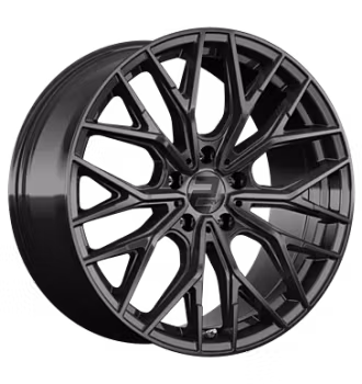 2DRV, WH37, 20´´ 5x112 schwarz glanz lackiert + däck 235/50R20 & 255/45R20 (Audi Q4)