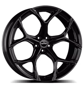 GMP, Ultrivity, 19´´ 5x112 glossy black + däck 235/55R19 & 255/50R19 (Audi Q4)