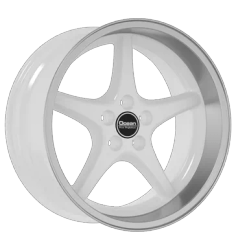Ocean Wheels, MK18 white diamond + Däck 215/35R18 (Volvo 200- 700 - 900 serien)
