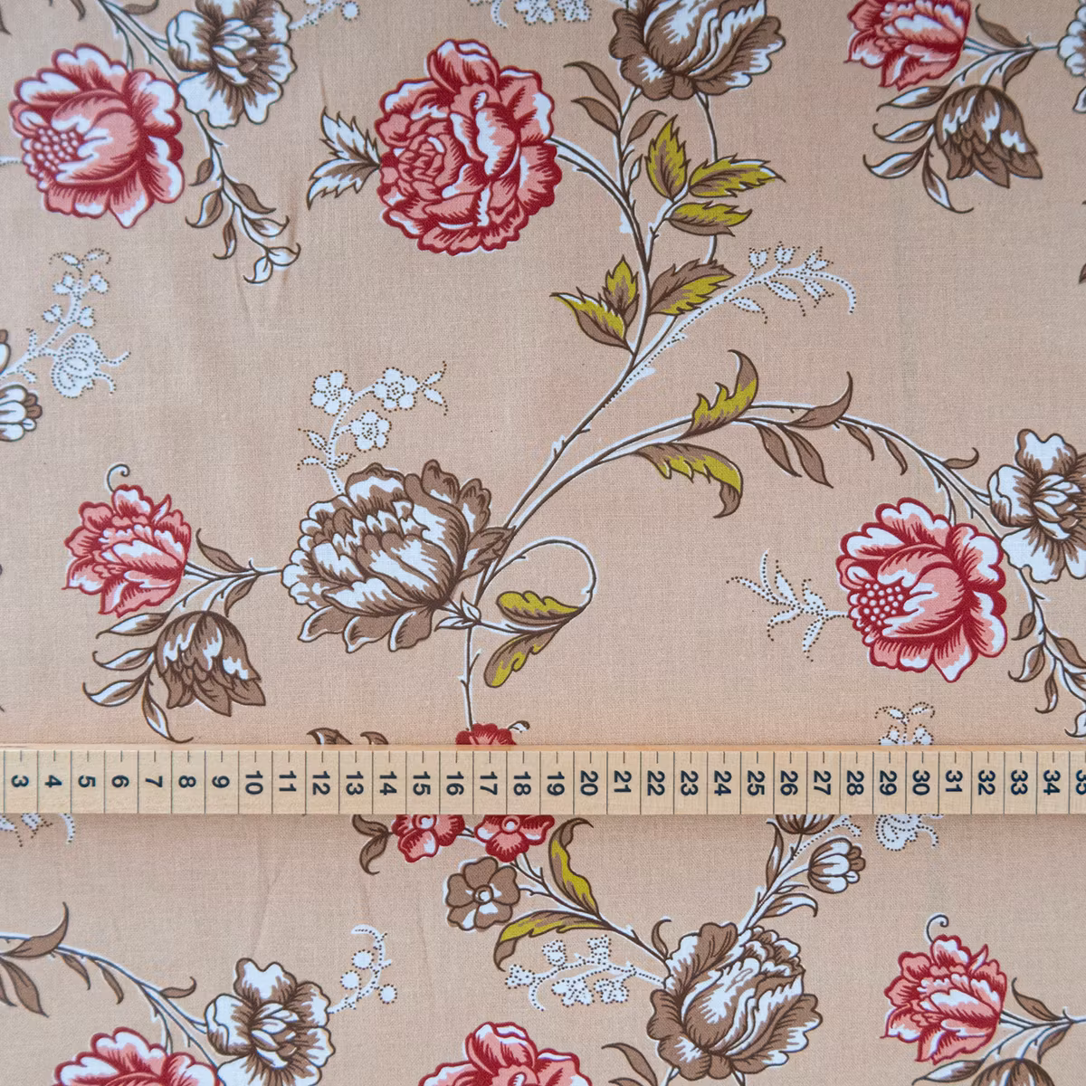 ROSE beige, large, stuvbit. 0,45