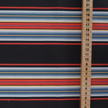 DURAN STRIPE svart