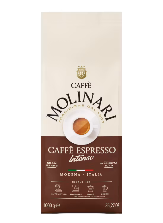 Molinari Espresso Intenso kaffebønner 1000g