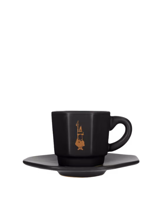 Bialetti Espressokopper med underkopper 4 stk