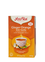 Yogi Tea Ginger Orange with Vanilla teposer 17 stk