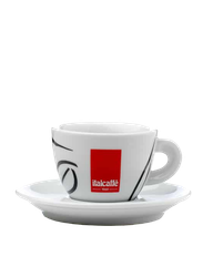 Italcaffè Cappuccinokop med underkop