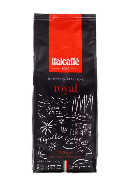 Italcaffè Royal 1000g hele kaffebønner
