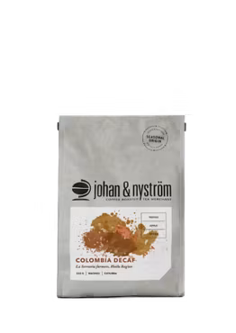 Johan & Nyström Colombia dekaf 250g hele bønner
