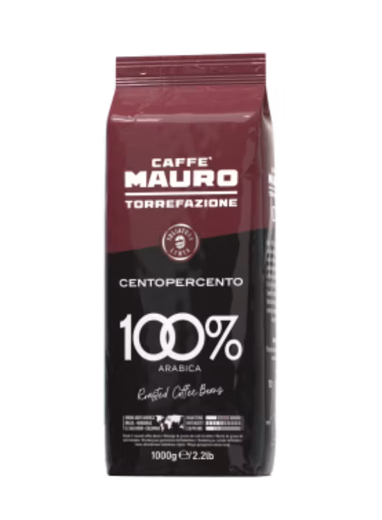 Caffè Mauro Centopercento kaffebønner 1000g