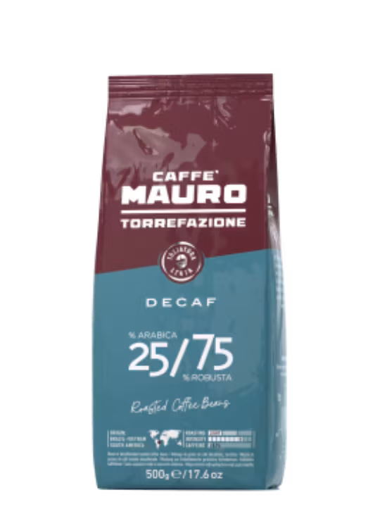 Caffè Mauro Decaffeinato kaffebønner 500g