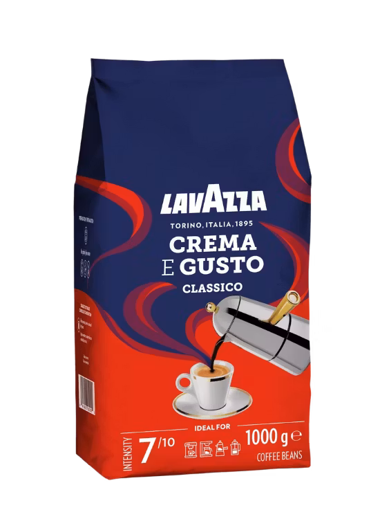 Lavazza Crema e Gusto kaffebønner 1000g