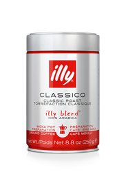 Illy Classico Moka 250 g malet kaffe