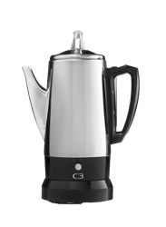C3 Percolator Rustfrit stål 6 kopper
