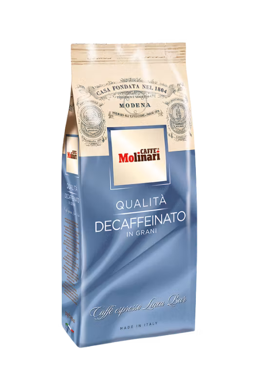 Molinari Decaffeinato kaffebønner 500g