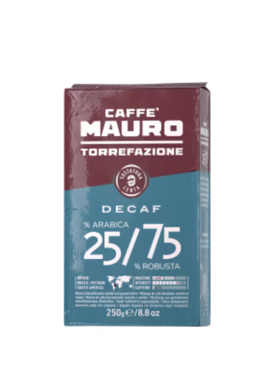 Caffè Mauro Decaffeinato 250 g malet kaffe
