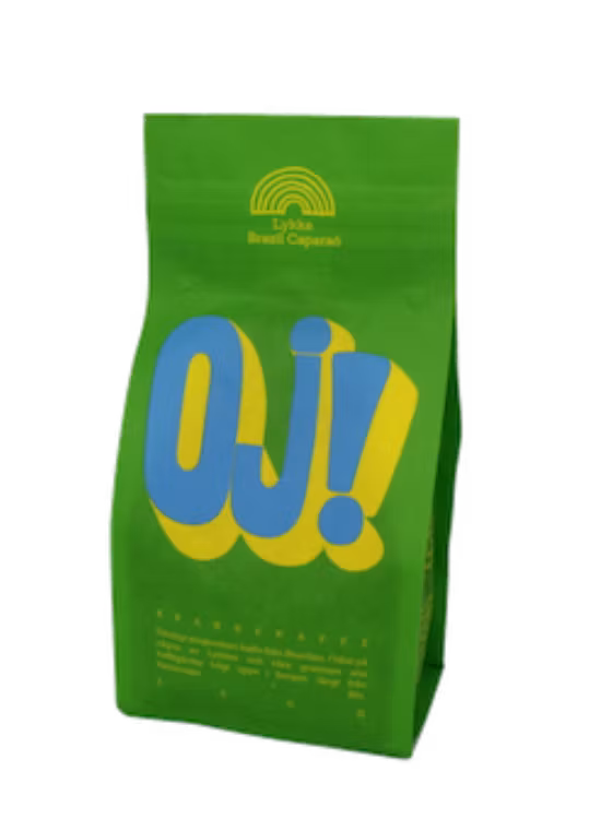 Lykke Brasil Oj! kaffebønner 250g