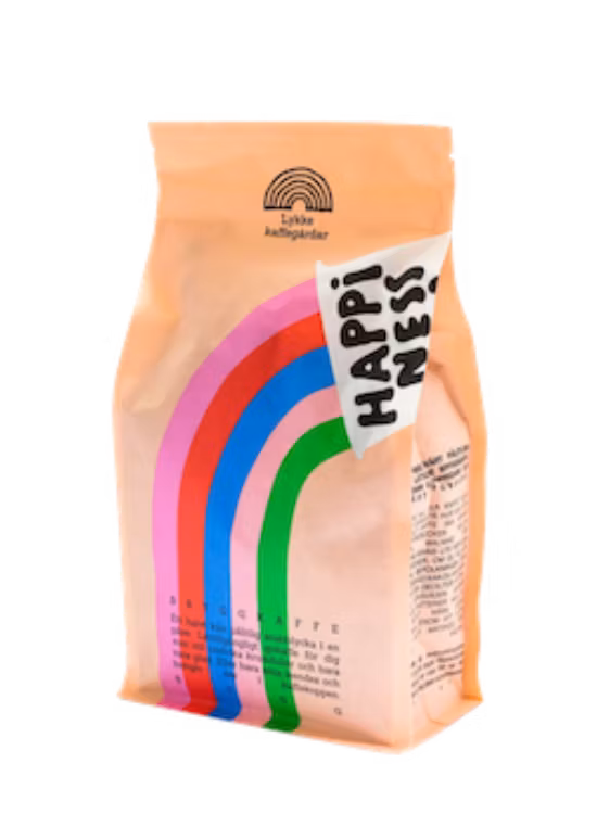 Lykke Happiness kaffebønner 500g