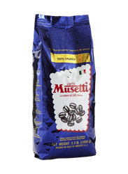 Musetti 100% Arabica hele kaffebønner 1kg