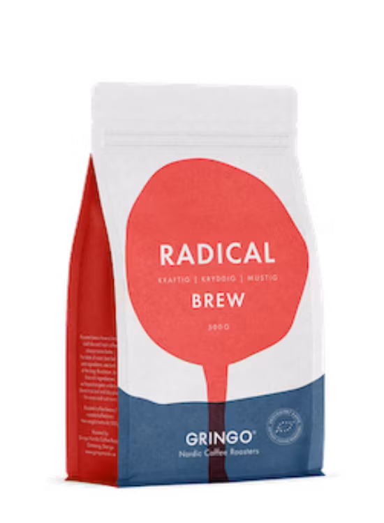 Gringo Radical Brew kaffebønner 500g