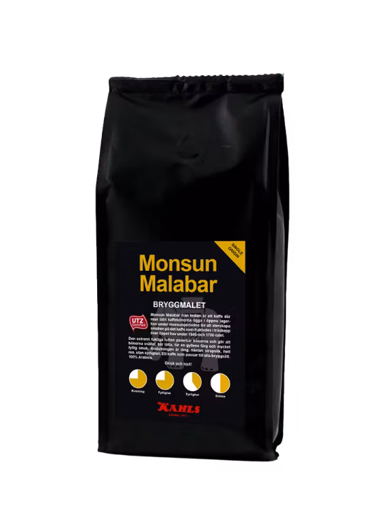 Kahls Kaffe Monsun Malabar 250g malet kaffe