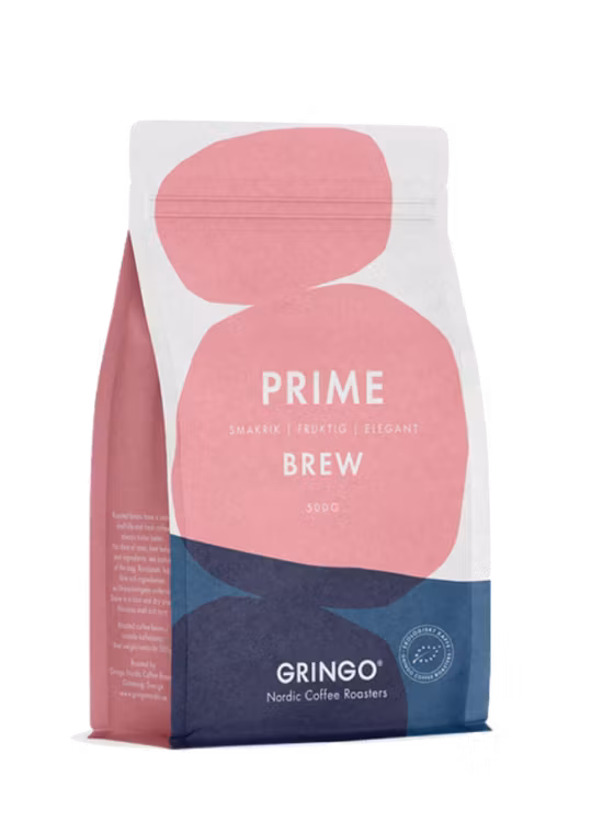 Gringo Prime Brew 500g kaffebønner