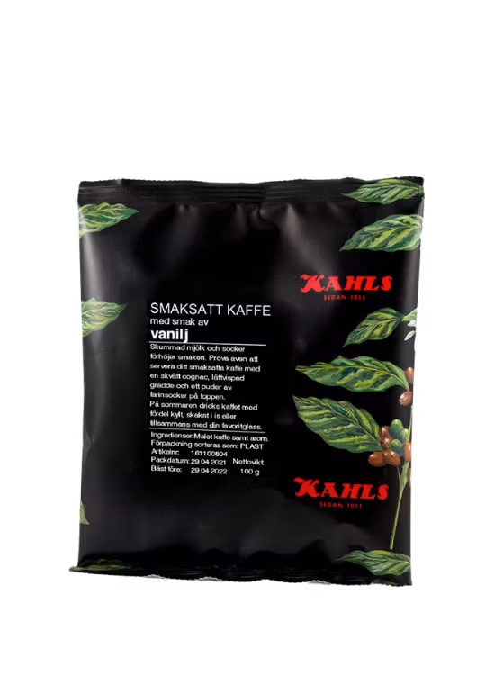 Kahls Kaffe - Vaniljekaffe 100g malet