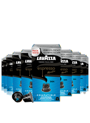 Lavazza Espresso Dek Decaf Kaffekapsler 10x10-p
