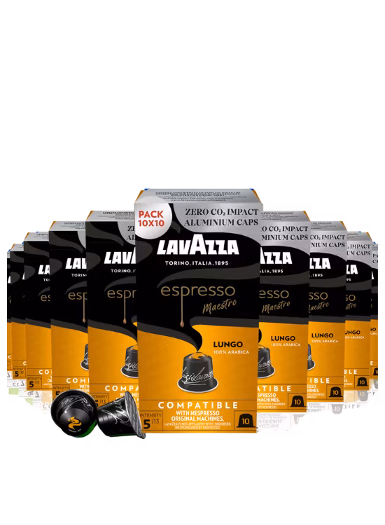 Lavazza Lungo kaffekapsler 10x10-p
