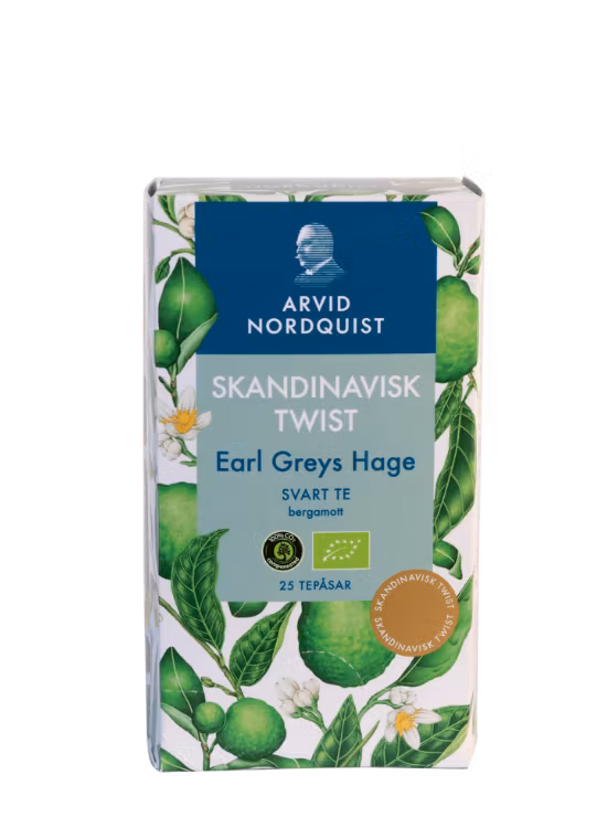 Arvid Nordquist Earl Greys Hage Sort te teposer 25-p