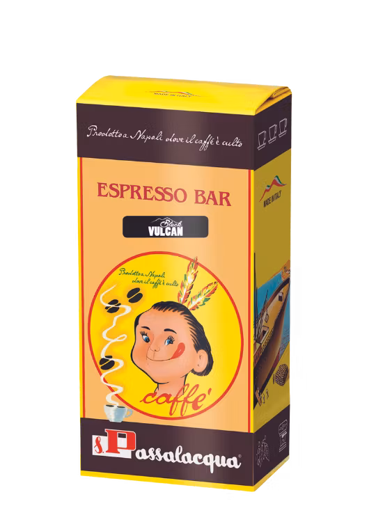 Passalacqua Black Vulcan kaffebønner 500 g