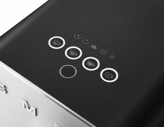 Smeg fuldautomatisk kaffemaskine Sort