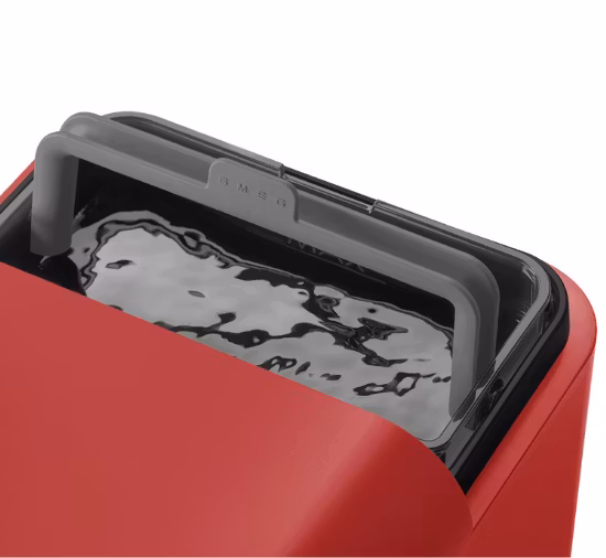 Smeg Fuldt Automatisk Kaffemaskine med Mælkeskummer, Rød