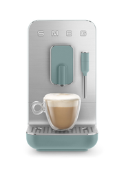 Smeg Fuldt Automatisk Kaffemaskine med Mælkeskummer, Grøn