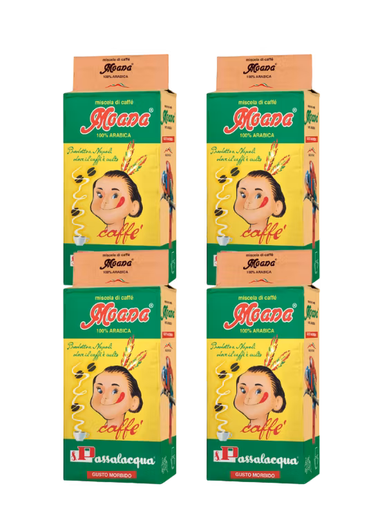 Passalacqua Moana malet kaffe 1000g dåse