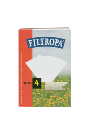 Filtropa Papirfilter til 1x4 kaffemaskine 100 stk