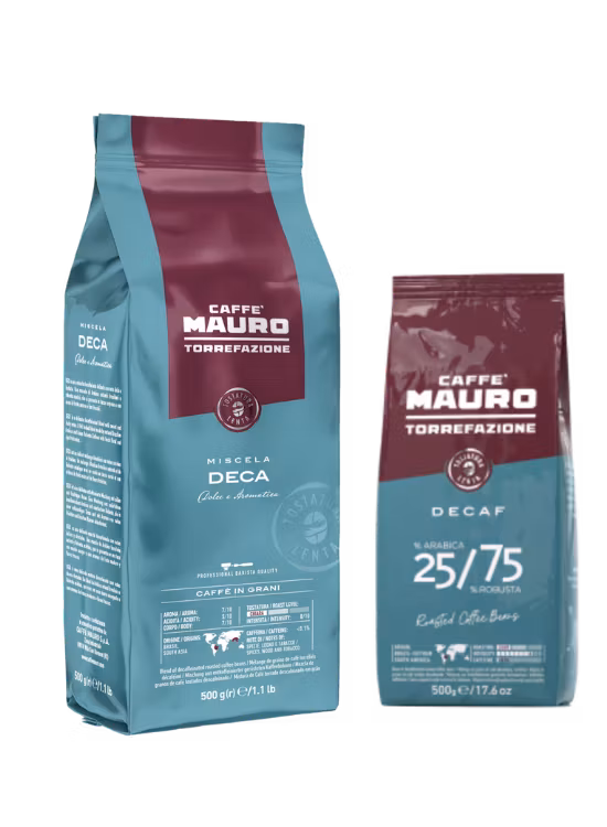 Caffè Mauro Decaffeinato kaffebønner 500g