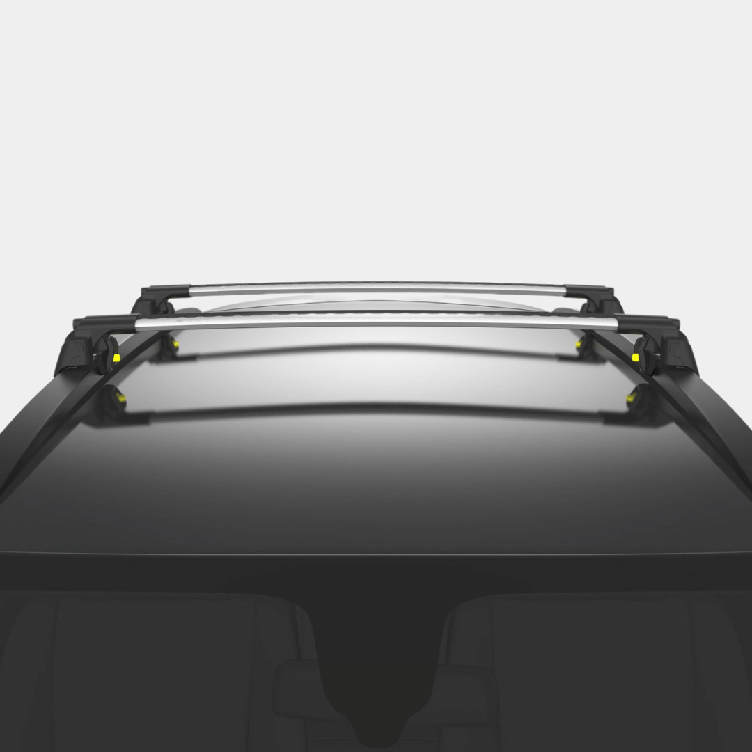 Dachträger Turtle Air montiert – passgenaues Design mit geringem Fahrgeräusch
