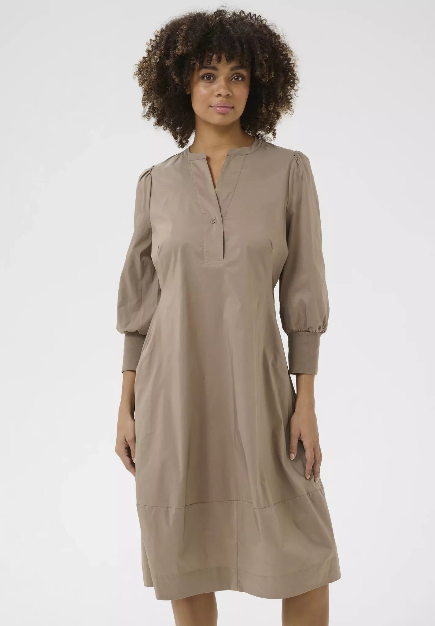 Klänning Antoinette 3/4 sleeve pine