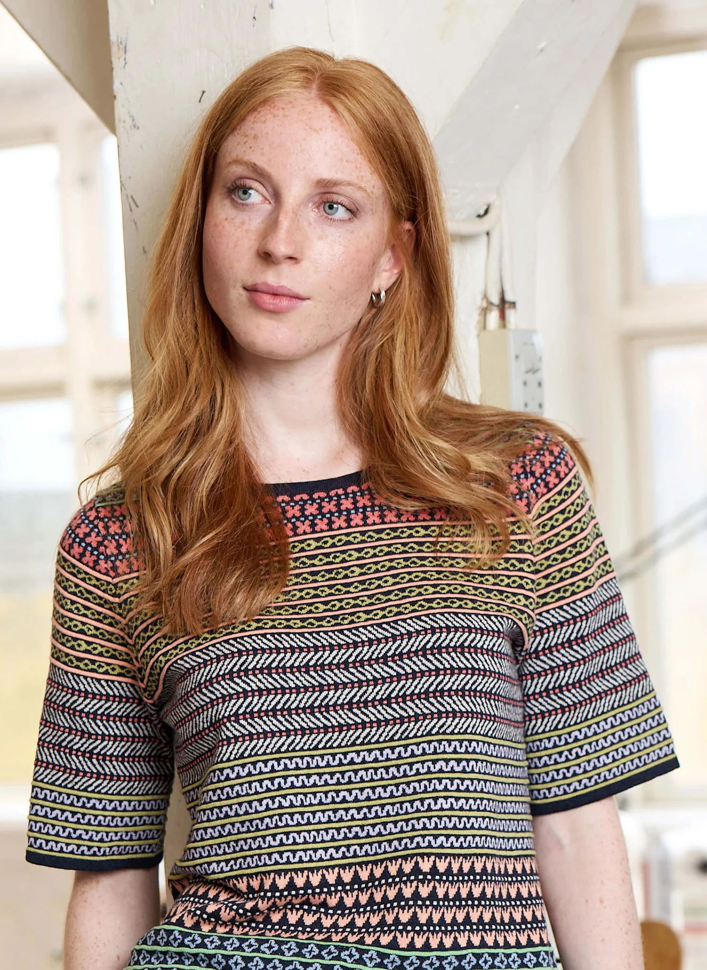 Tröja Hilde Navy Mansted