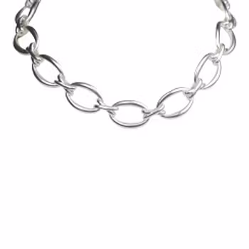 Halsband 13776 silverfärg