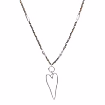 Halsband Camilla silverfärg