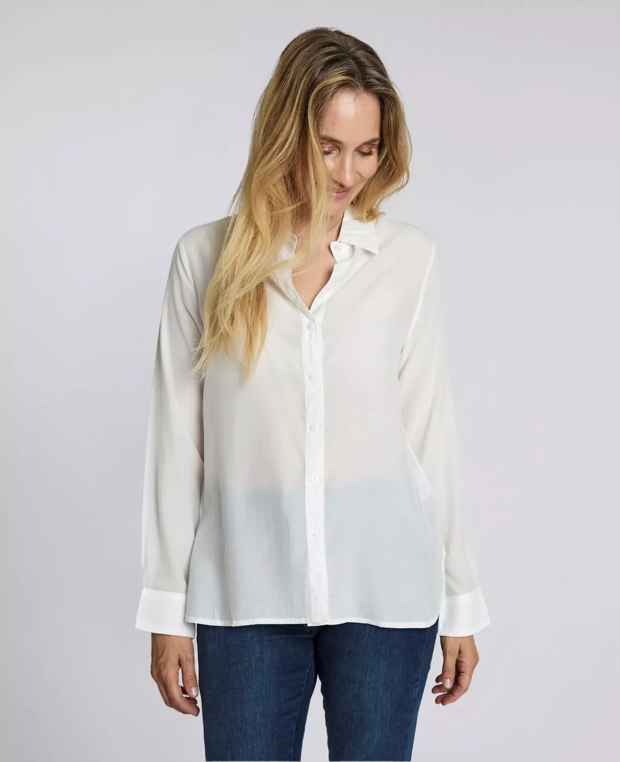 Rana CW blus offwhite