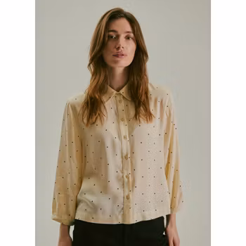 CWsalome blus med prickar